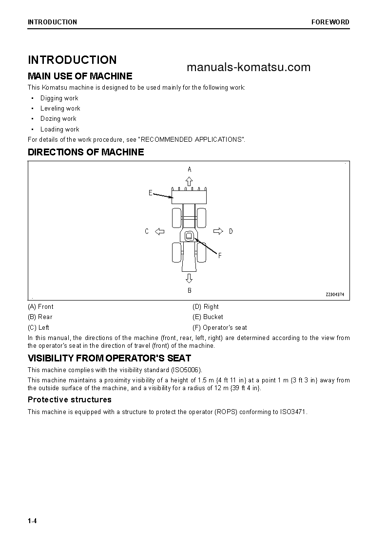 Protected: WA380-8(JPN) S/N 15001-15454 Operation manual (English)