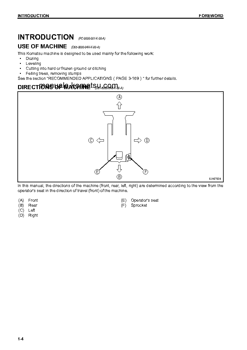 Protected: D61PX-23(JPN) S/N 31833-UP Operation manual (English)