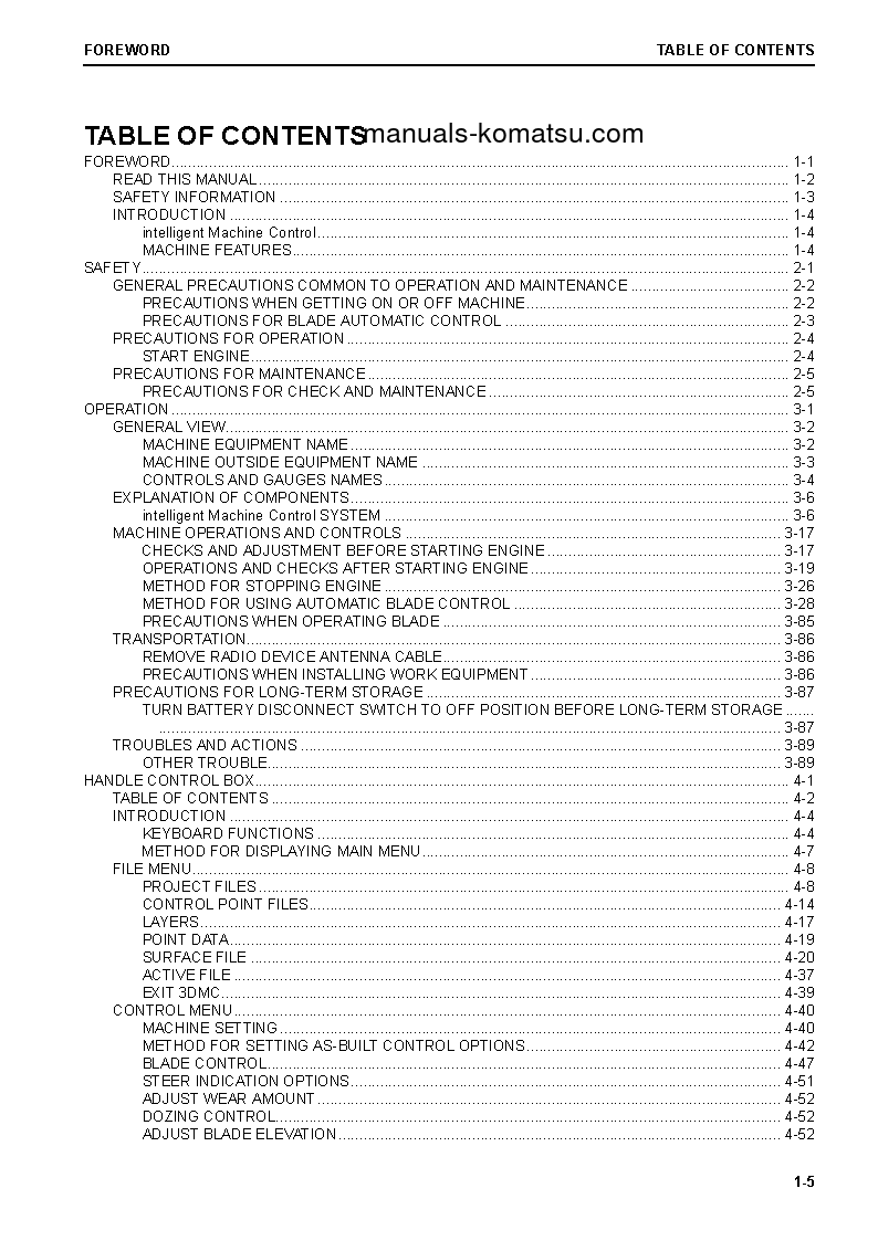 Protected: D65PXI-18(JPN) S/N 90023-90996 Operation manual (English)