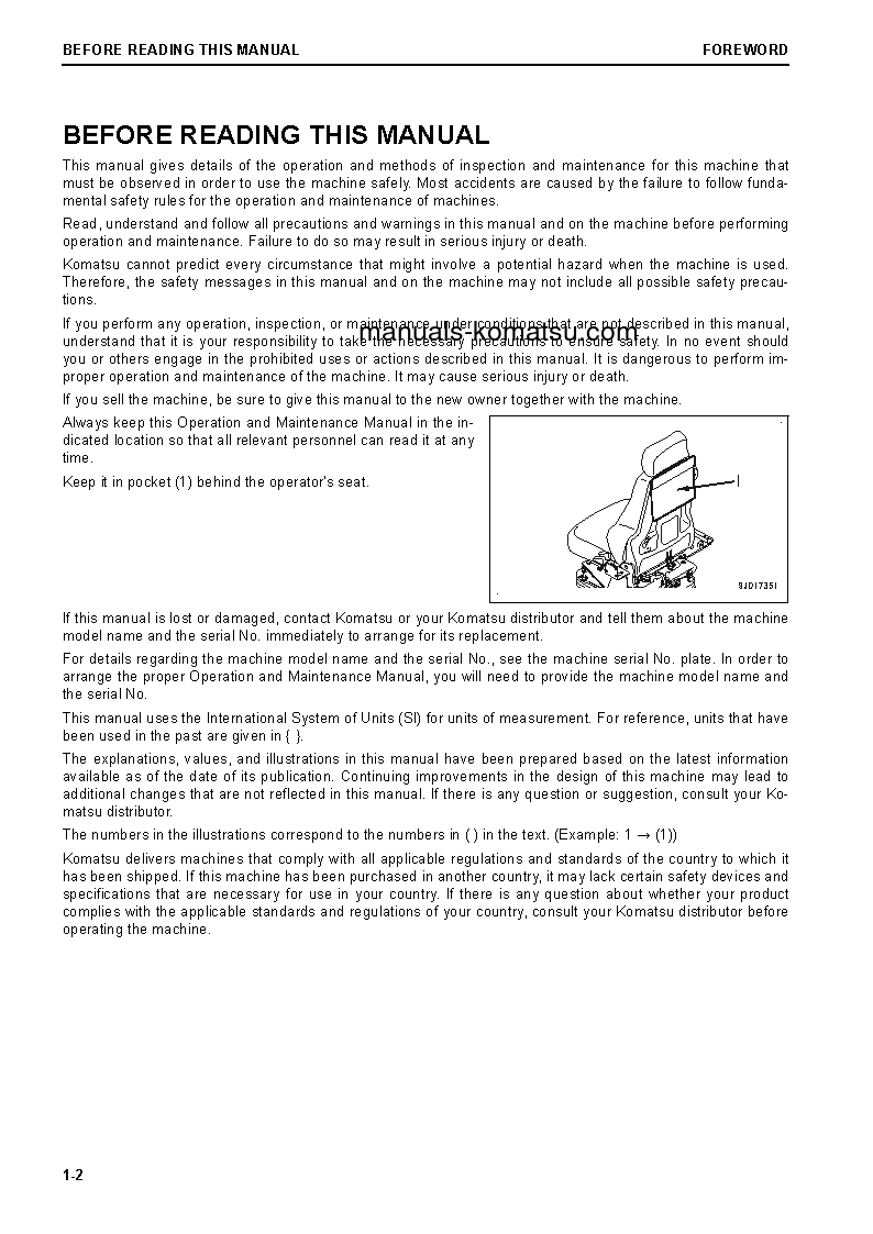 Protected: WA600-8(JPN) S/N 80001-UP Operation manual (English)