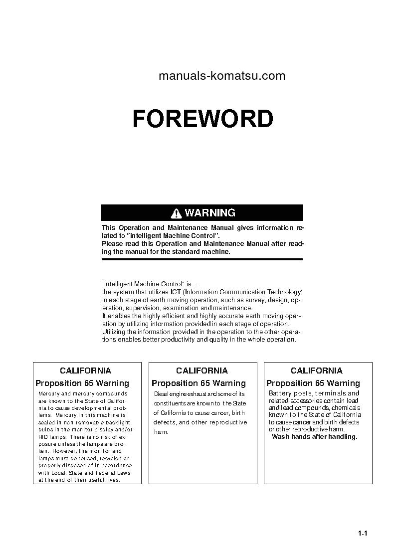 Protected: D61EXI-24(JPN) S/N 40001-UP Operation manual (English)