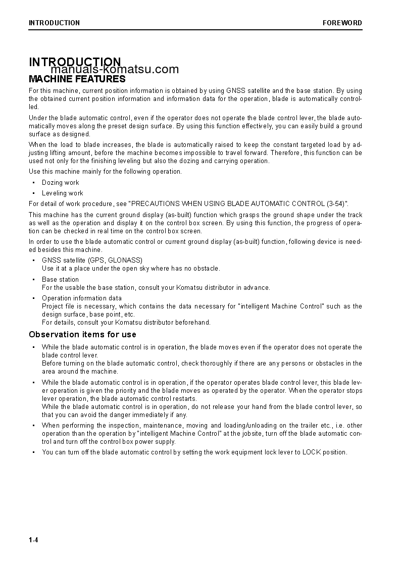 Protected: D61EXI-24(JPN) S/N 40001-UP Operation manual (English)