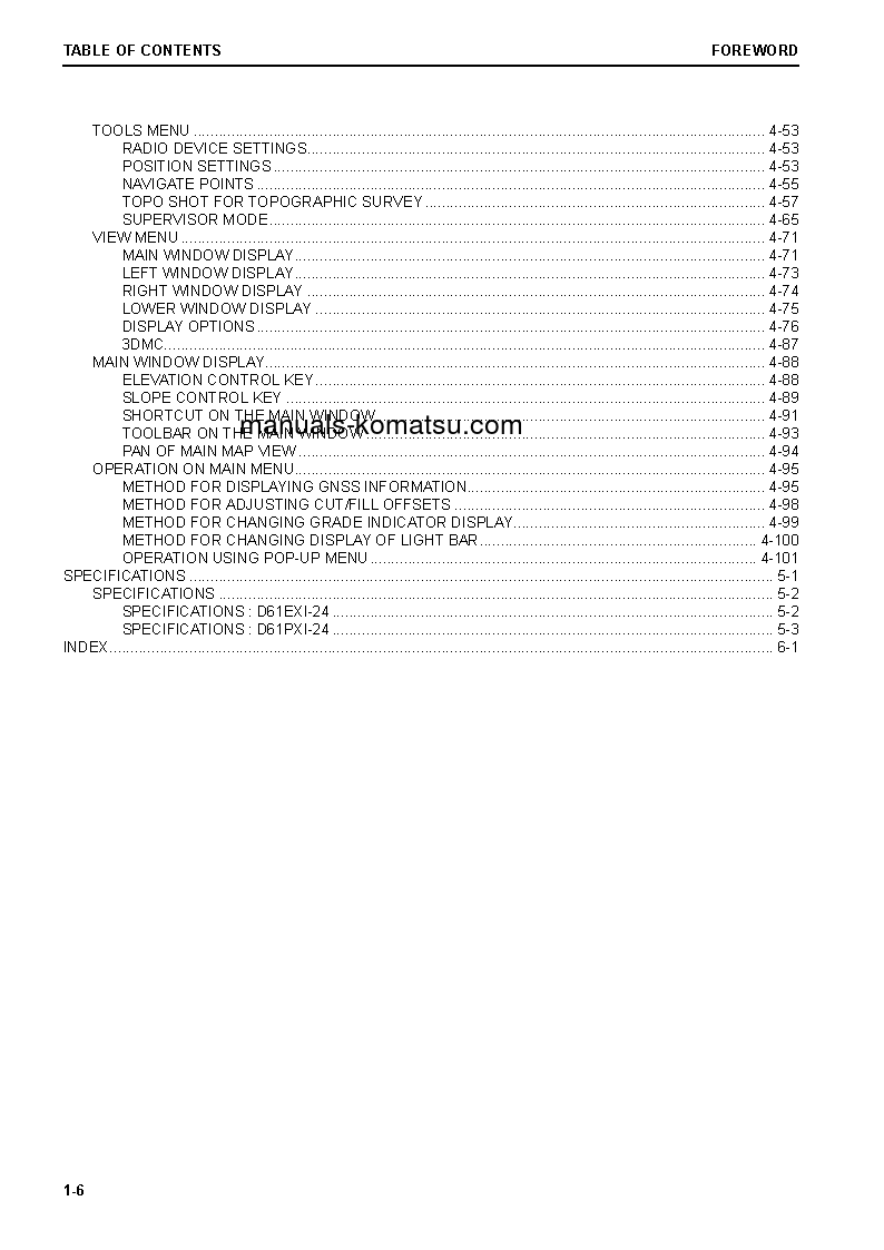 Protected: D61EXI-24(JPN) S/N 40001-40867 Operation manual (English)