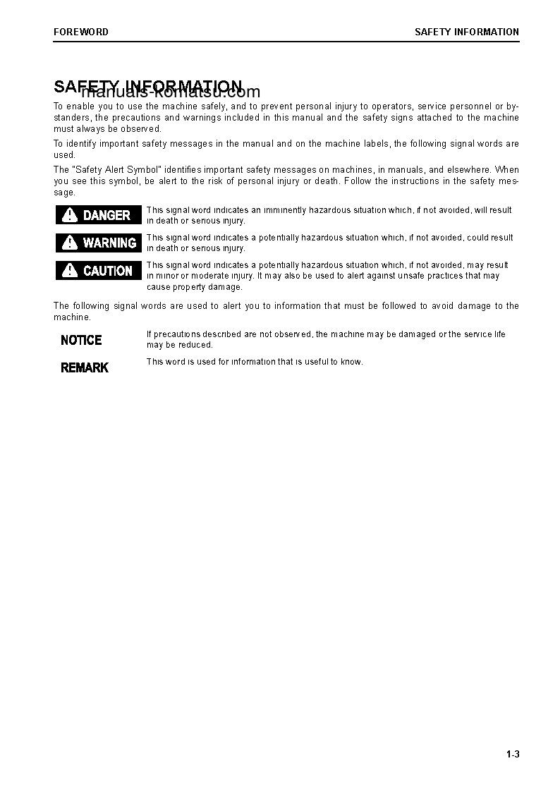 Protected: WA270-8(JPN) S/N 83001-83901 Operation manual (English)