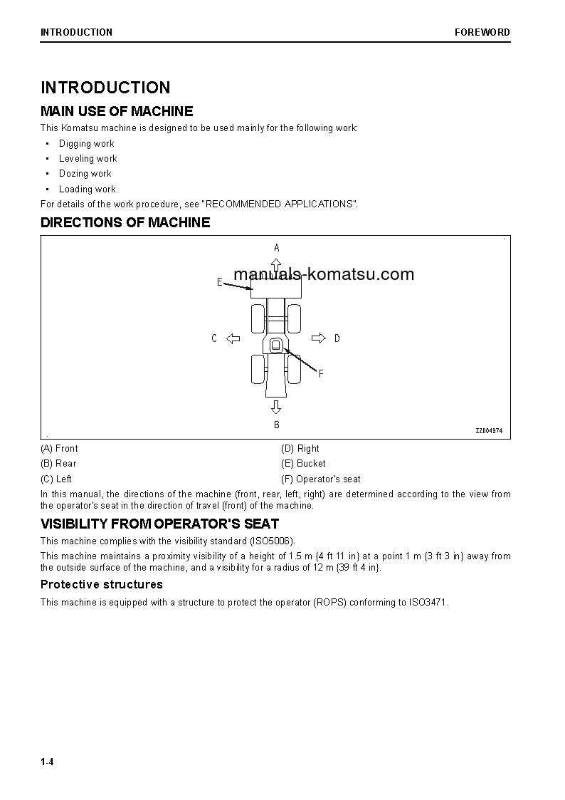 Protected: WA270-8(JPN) S/N 83001-83901 Operation manual (English)