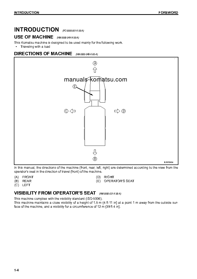 Protected: HM300-3(JPN) S/N 3746-UP Operation manual (English)