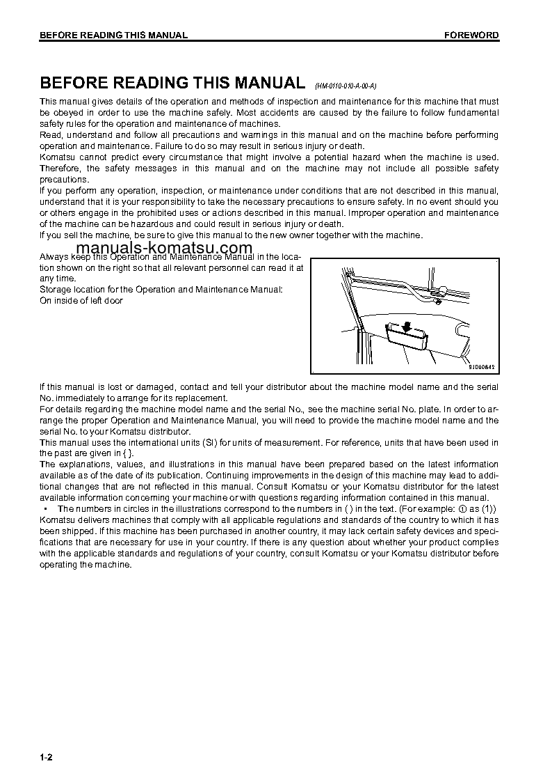 Protected: HM400-3(JPN) S/N 3930-UP Operation manual (English)