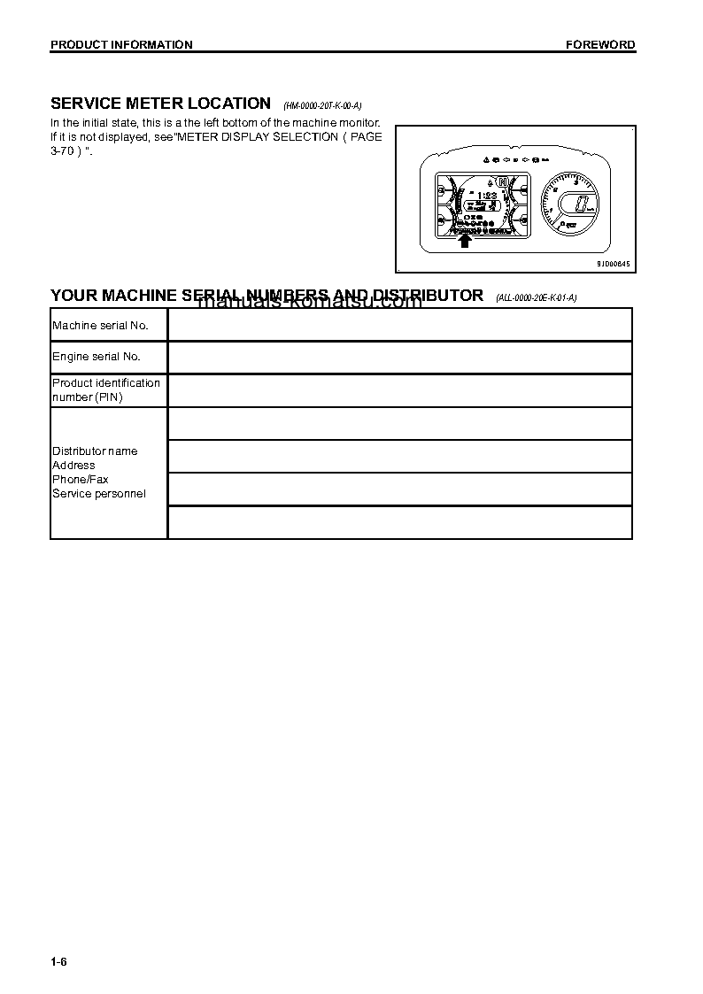 Protected: HM400-3(JPN) S/N 3930-UP Operation manual (English)