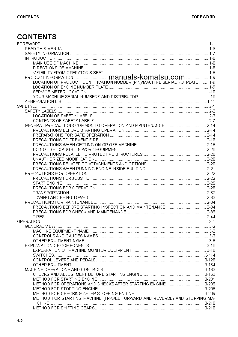 Protected: HD465-8(JPN) S/N 30001-UP Operation manual (English)
