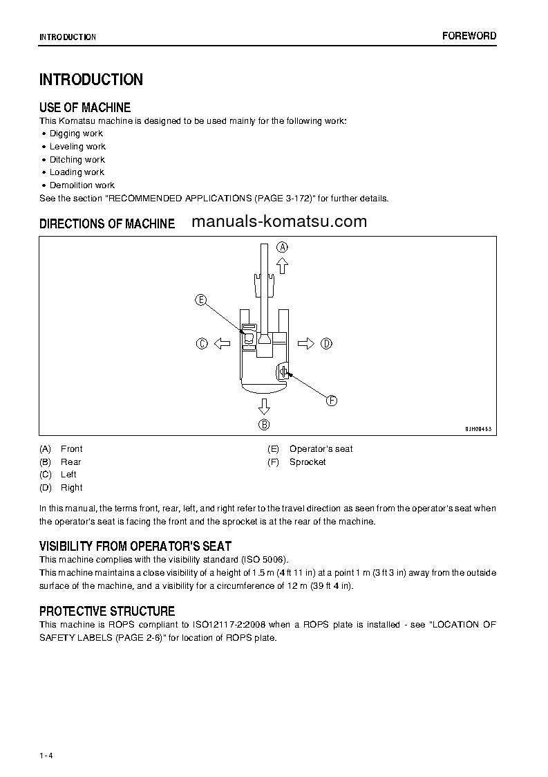 Protected: PC200-8(JPN)-WORK EQUIPMENT GREASE 500H S/N 358146-UP Operation manual (English)