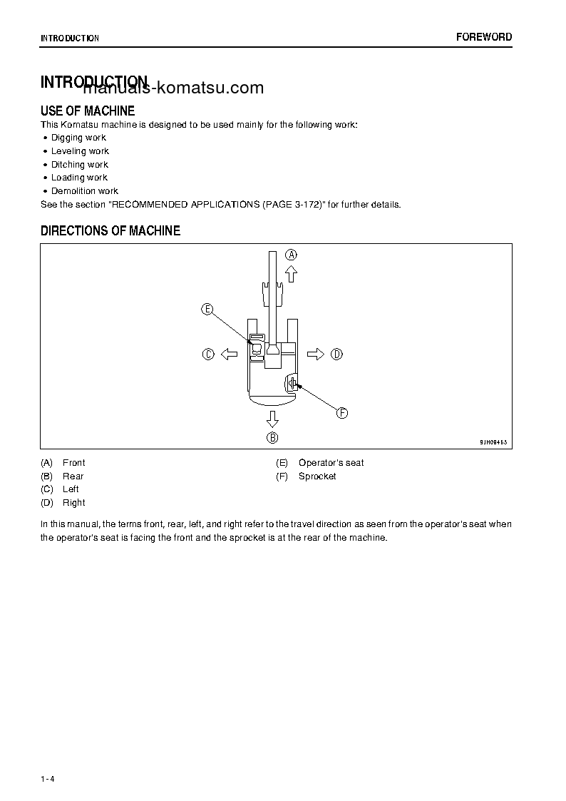 Protected: PC450LC-8(JPN)-WORK EQUIPMENT GREASE 500H S/N 71533-UP Operation manual (English)