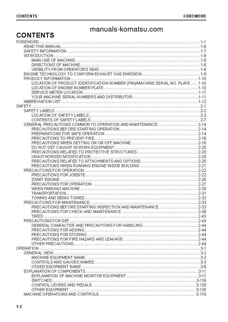 Protected: HD405-8(JPN) S/N 50001-UP Operation manual (English)