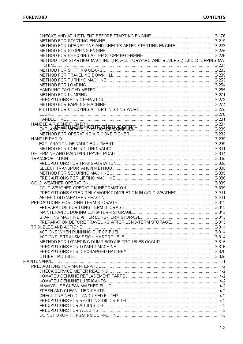 Protected: HD405-8(JPN) S/N 50001-UP Operation manual (English)