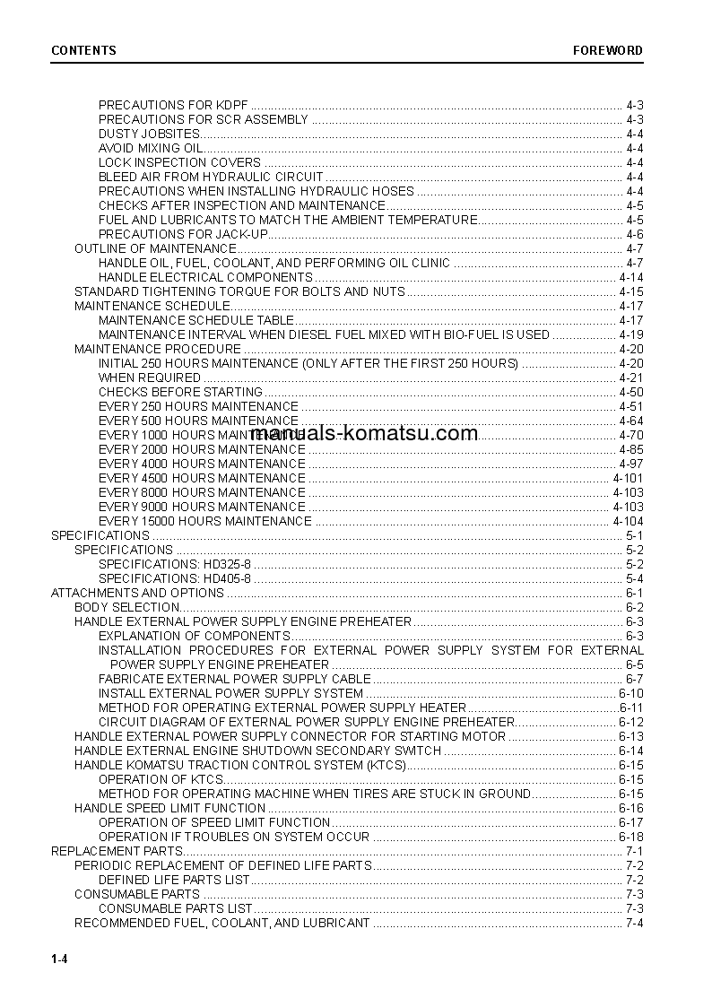 Protected: HD405-8(JPN) S/N 50001-UP Operation manual (English)