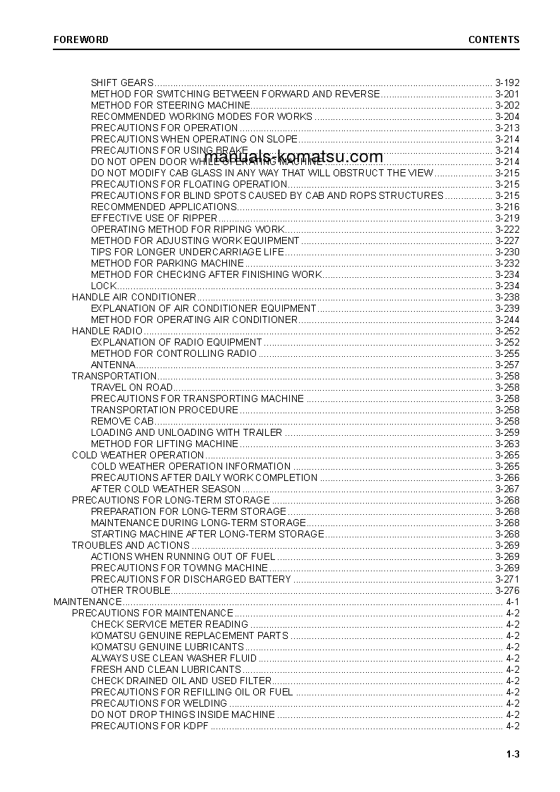 Protected: D375A-8(JPN) S/N 80001-UP Operation manual (English)