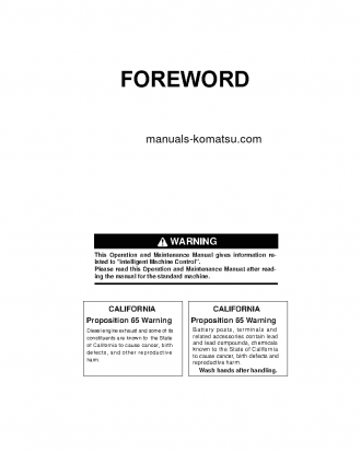 D51PXI-24(JPN) S/N 10001-10596 Operation manual (English)