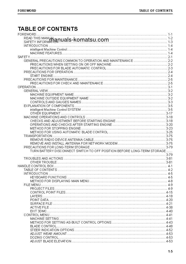 Protected: D51EXI-24(JPN) S/N 10001-10596 Operation manual (English)