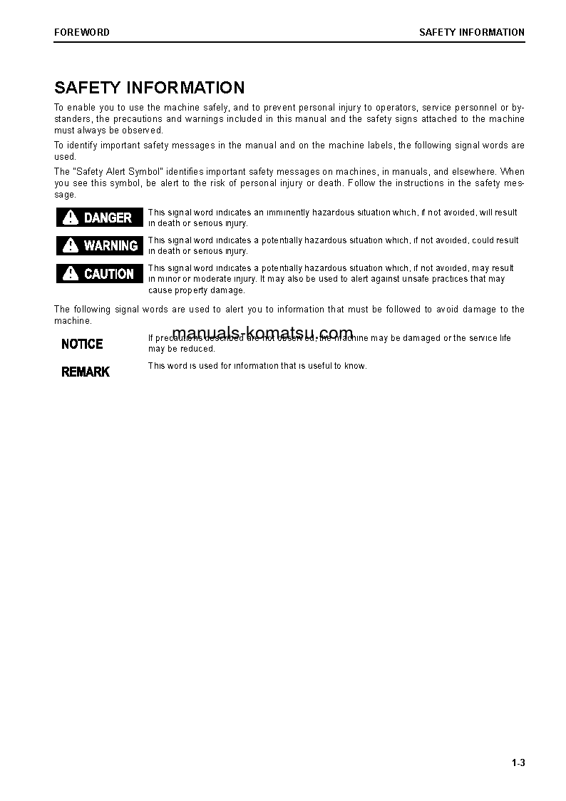 Protected: D65PX-18(JPN) S/N 90997-91309 Operation manual (English)