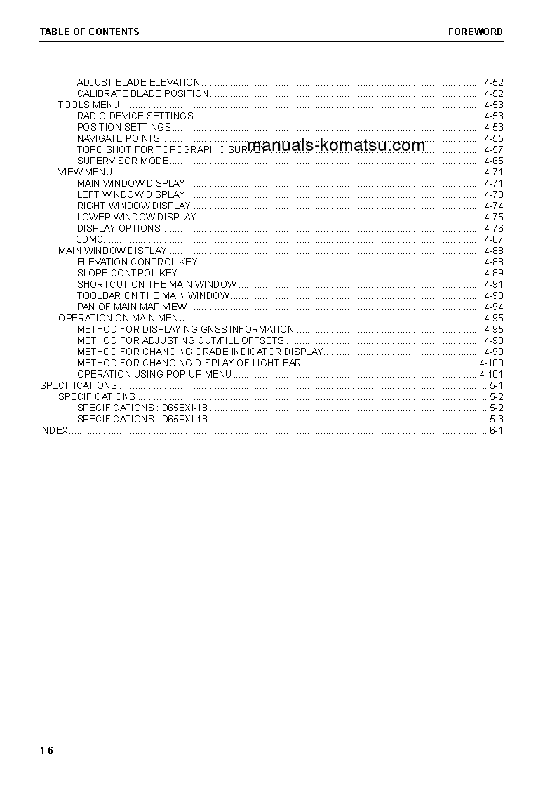 Protected: D65EXI-18(JPN) S/N 90997-91309 Operation manual (English)