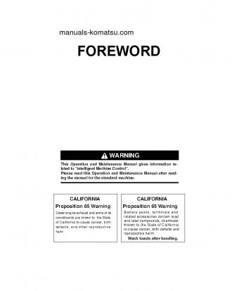 D51PXI-24(JPN) S/N 10597-10678 Operation manual (English)