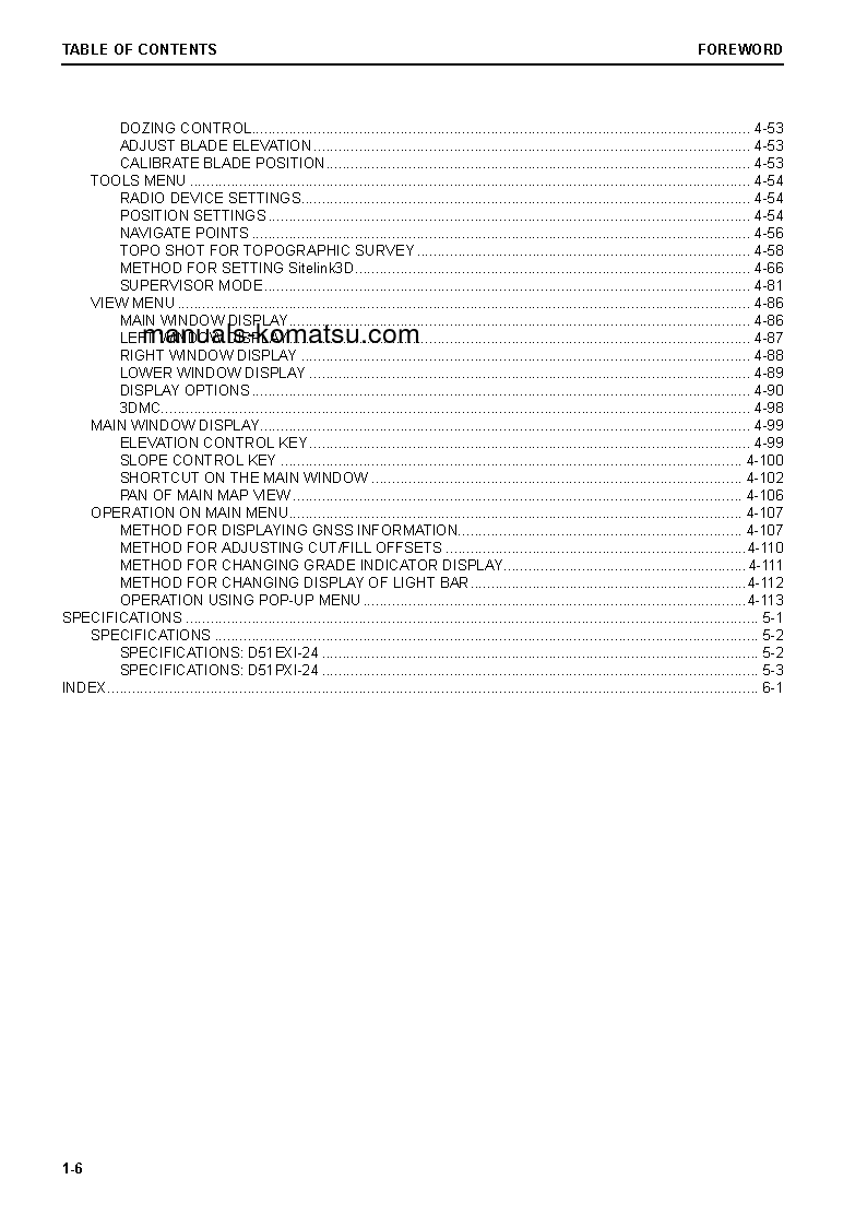 Protected: D51PXI-24(JPN) S/N 10597-10678 Operation manual (English)