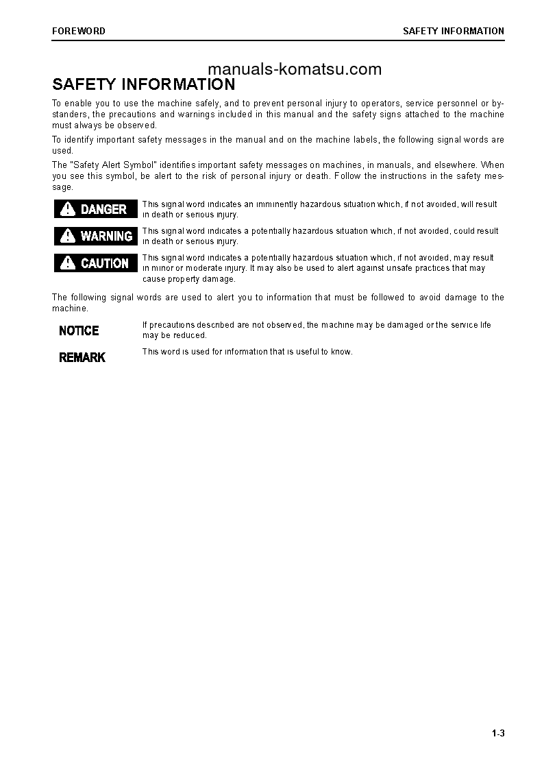 Protected: D61PXI-24(JPN) S/N 40868-40903 Operation manual (English)