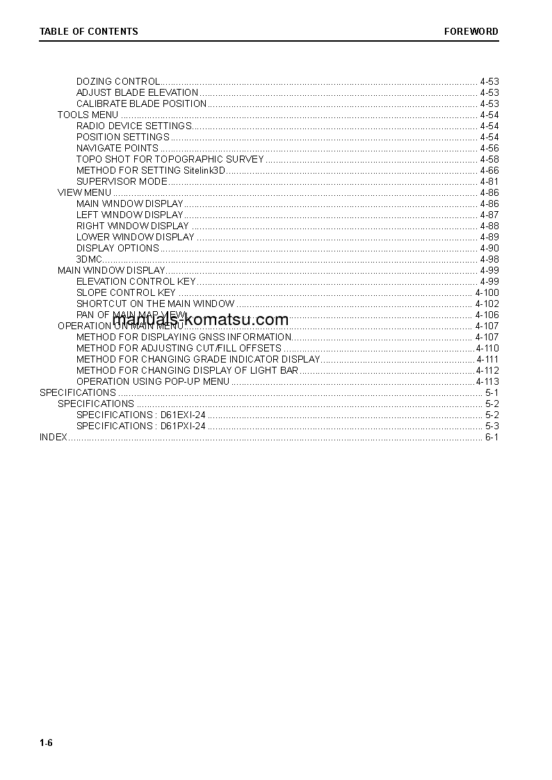 Protected: D61PXI-24(JPN) S/N 40868-40903 Operation manual (English)