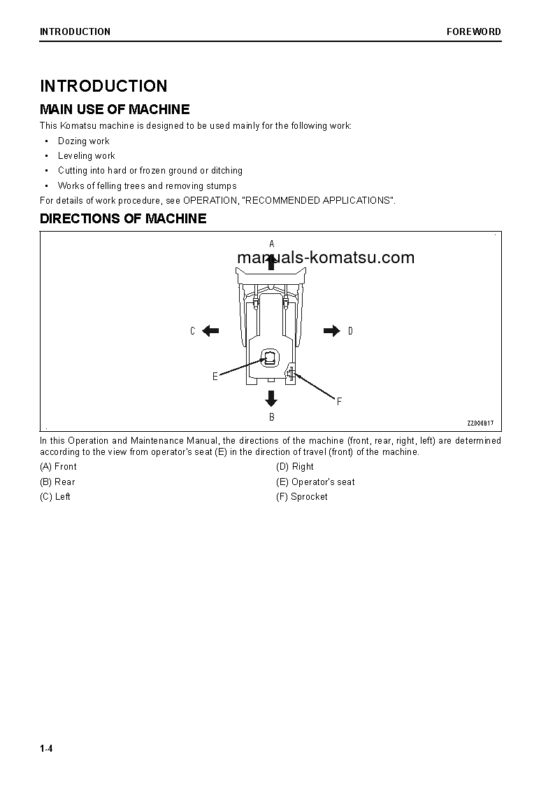 Protected: D65EX-18(JPN) S/N 91310-UP Operation manual (English)