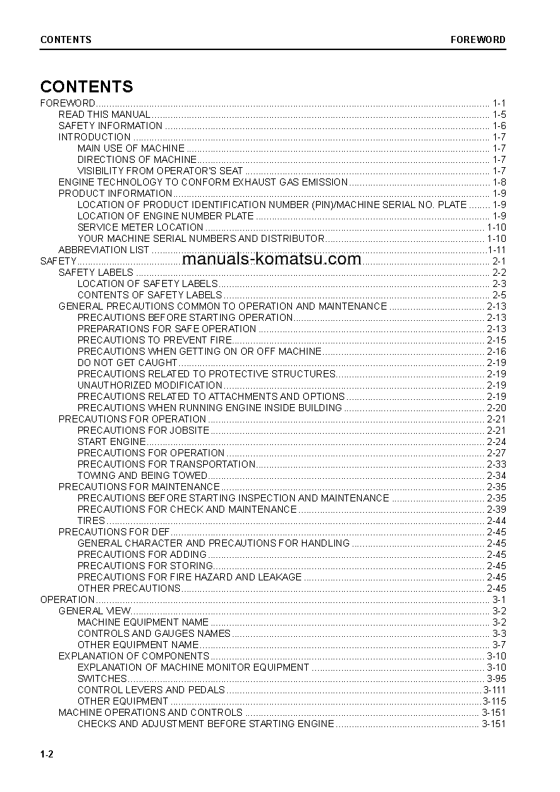 Protected: WA200-8(JPN) S/N 85487-UP Operation manual (English)