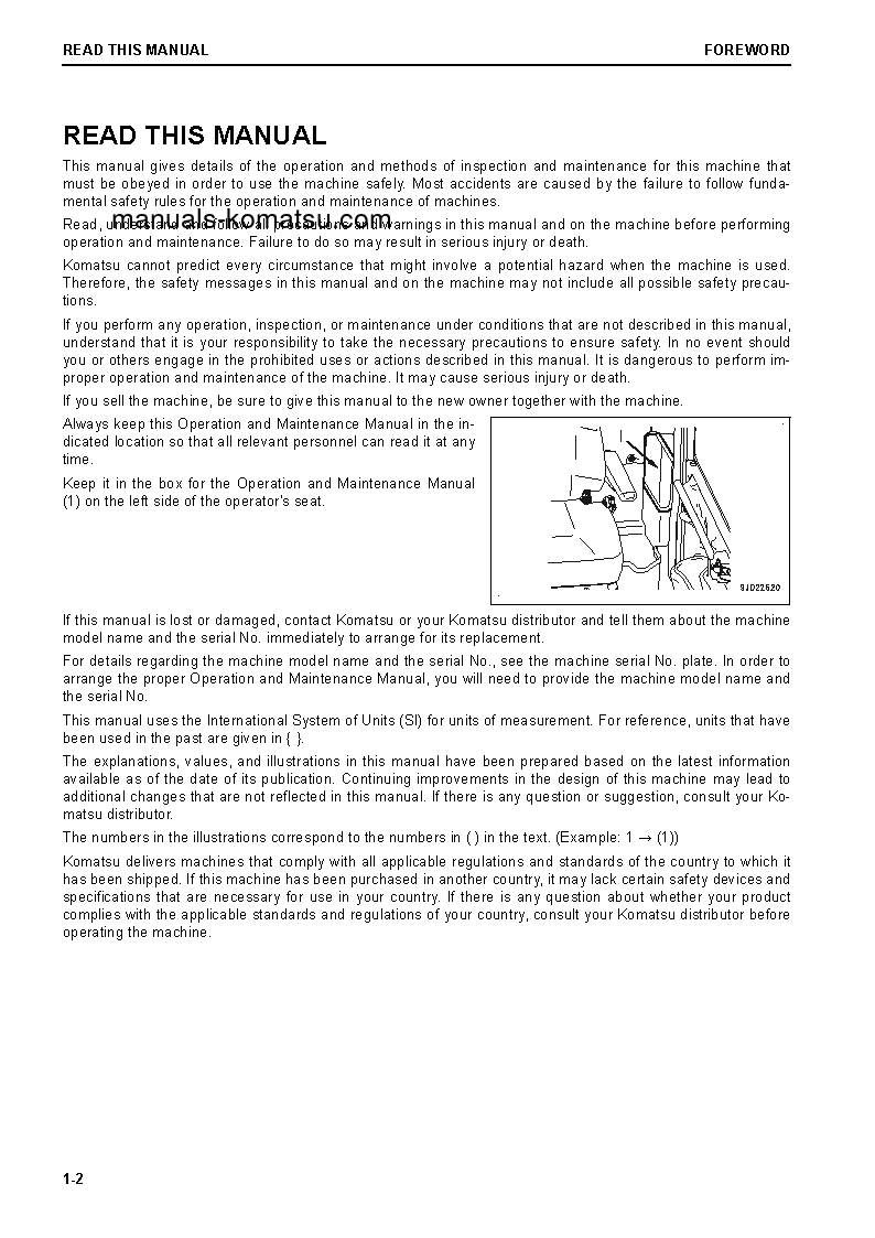Protected: WA270-8(JPN) S/N 83902-84544 Operation manual (English)