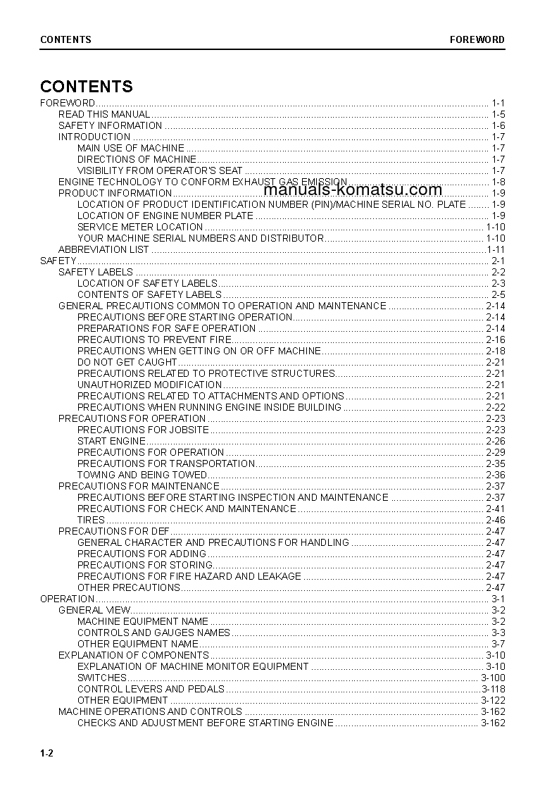 Protected: WA320-8(JPN) S/N 85601-86096 Operation manual (English)