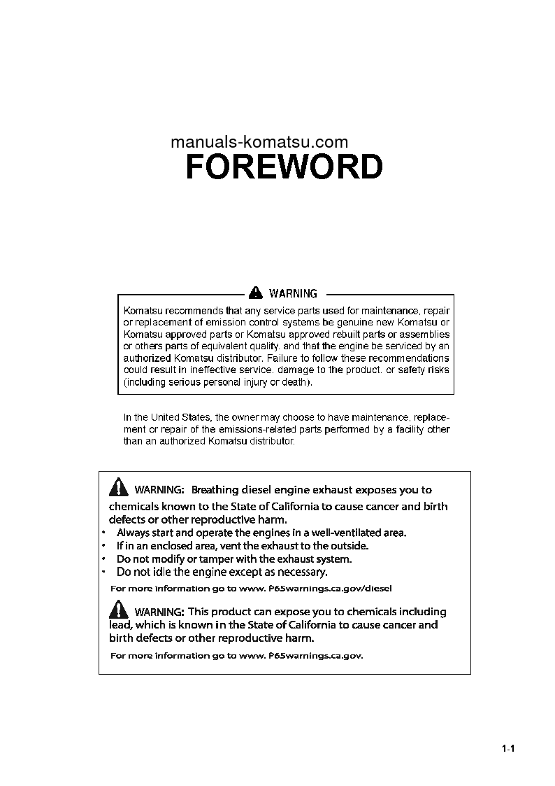 Protected: WA470-8(JPN) S/N 100302-UP Operation manual (English)