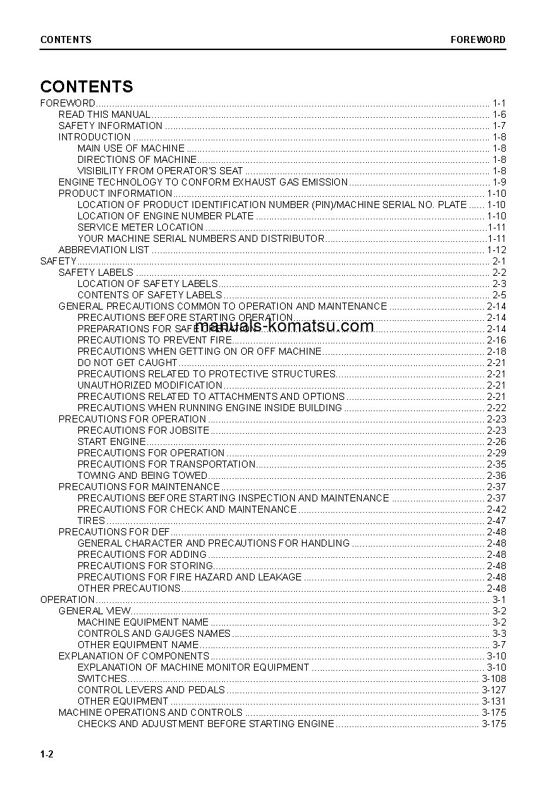 Protected: WA470-8(JPN) S/N 100302-UP Operation manual (English)