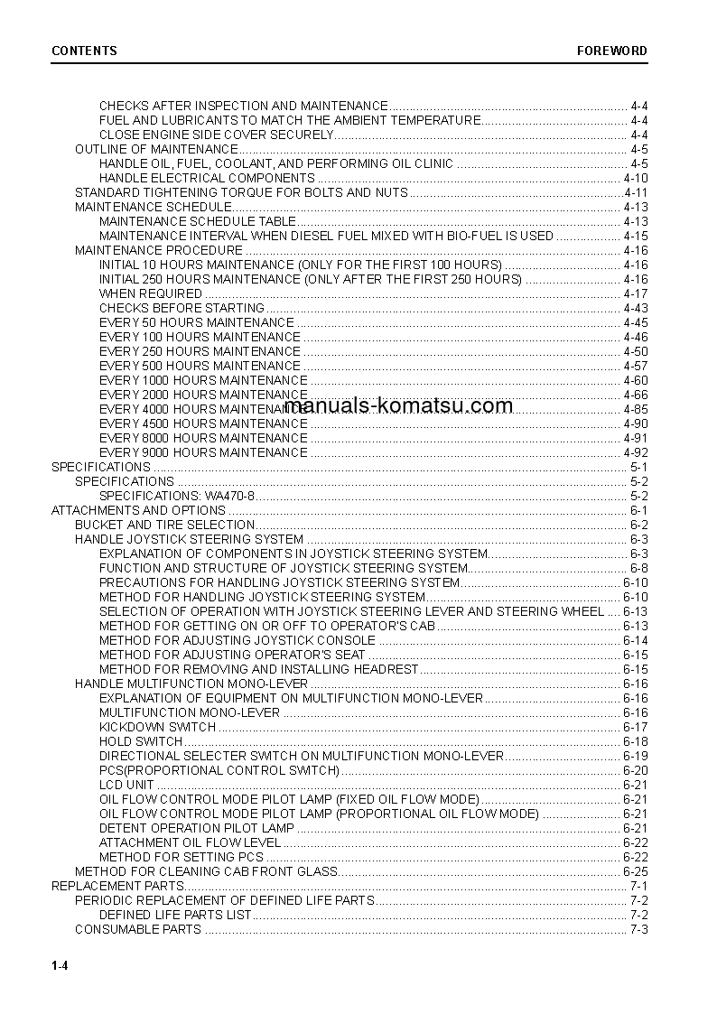 Protected: WA470-8(JPN) S/N 100302-UP Operation manual (English)