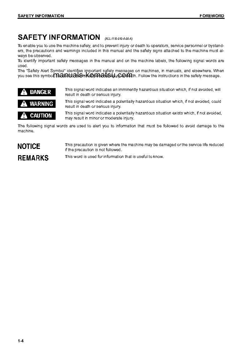 Protected: D37PX-23(JPN) S/N 81043-UP Operation manual (English)