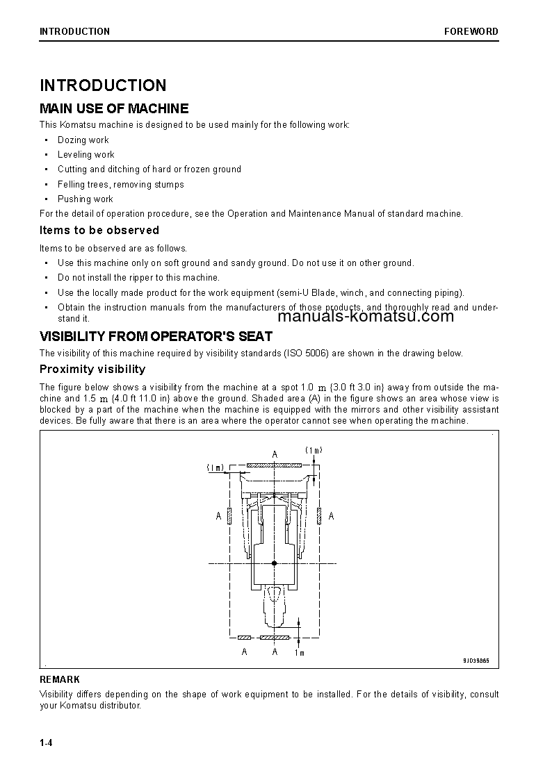 Protected: D155AX-8(JPN)-SANDY SOIL SPEC. S/N 100121-UP Operation manual (English)