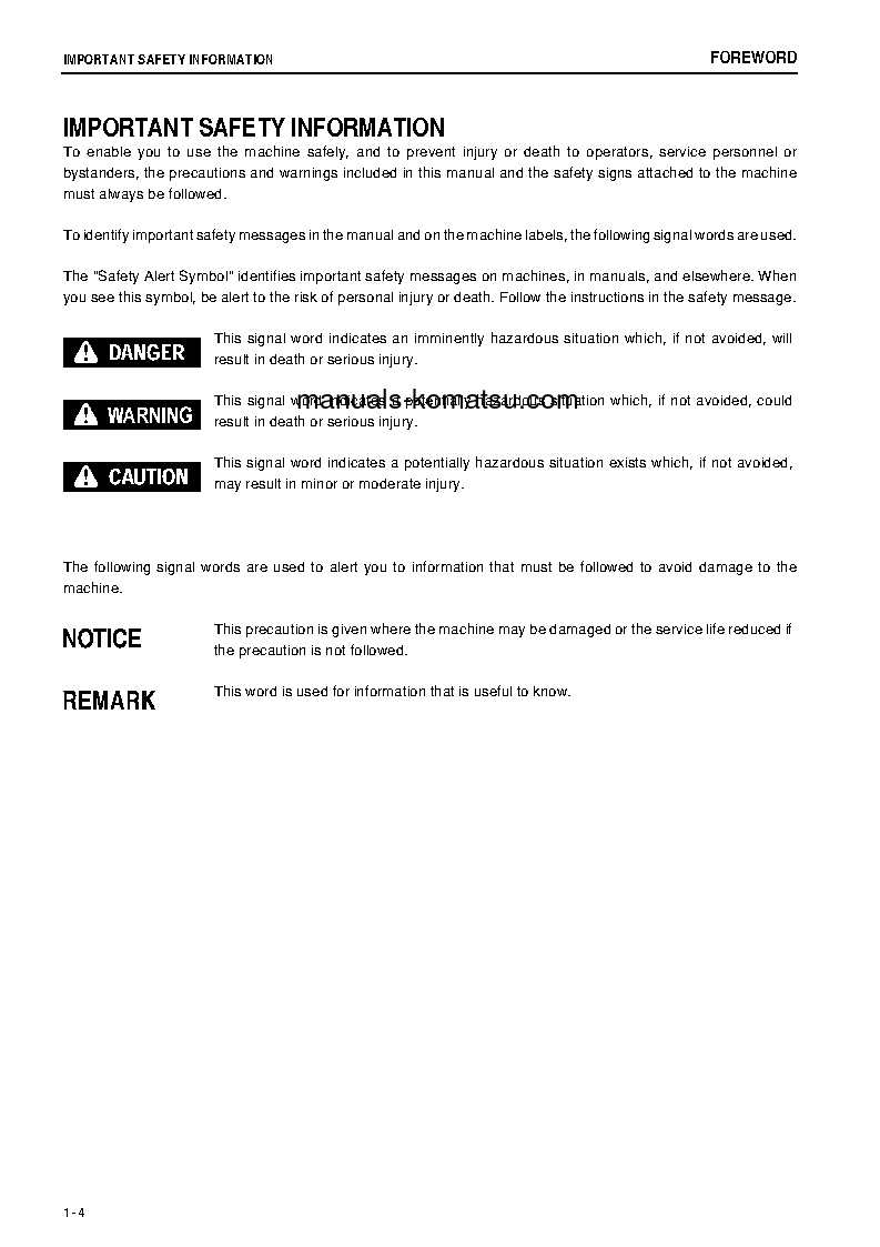 Protected: D31PX-22(JPN) S/N 61776-UP Operation manual (English)