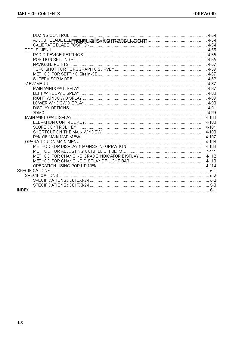 Protected: D61EXI-24(JPN) S/N 40904-UP Operation manual (English)