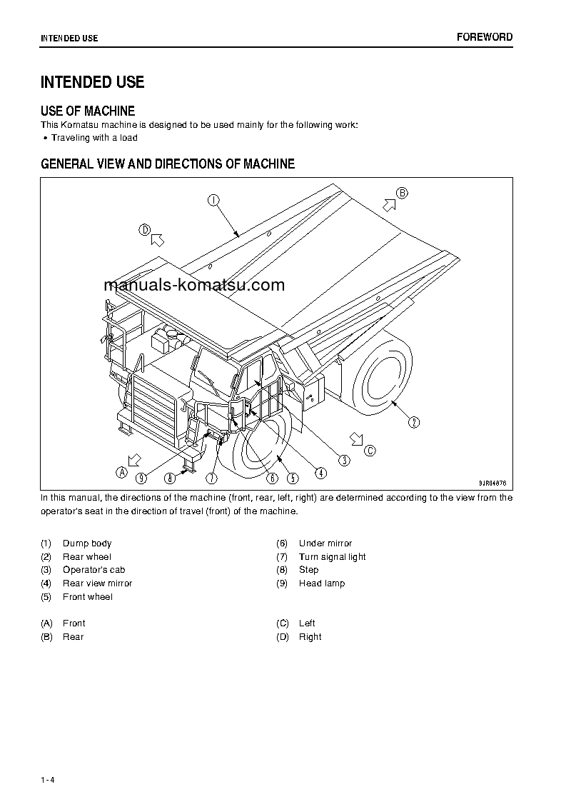 Protected: HD605-7(JPN)-E0, FOR N. AMERICA S/N 11496-UP Operation manual (English)