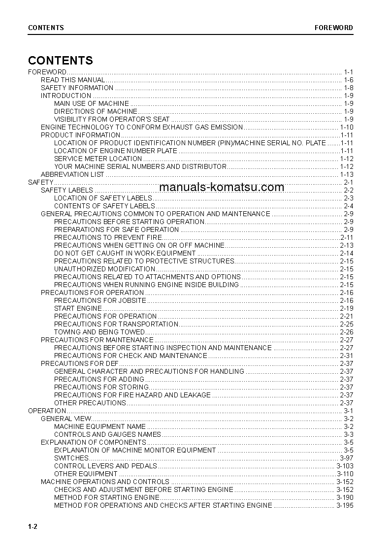 Protected: D51PX-24(JPN) S/N 10627-UP Operation manual (English)