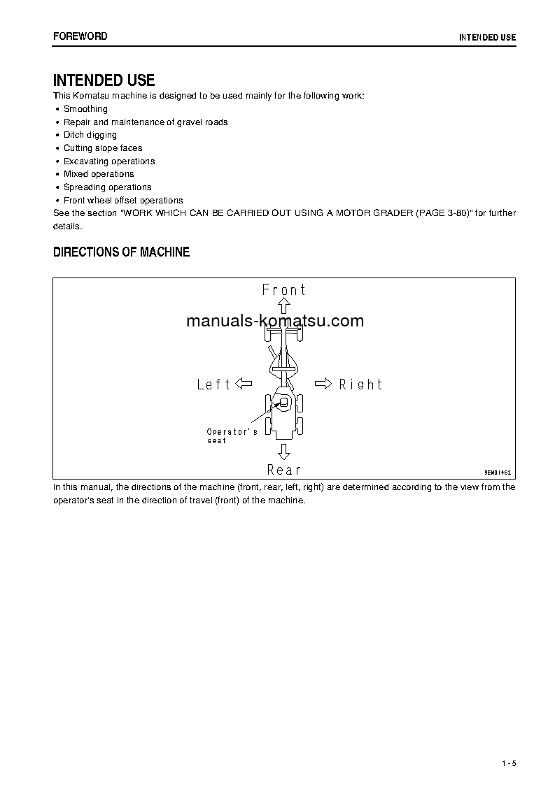 Protected: GD825A-2(JPN) S/N 13257-UP Operation manual (English)