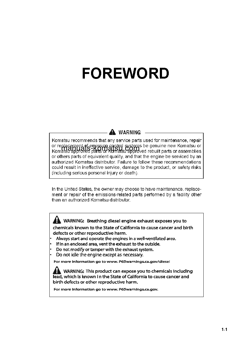Protected: GD655-7(JPN)-FOR N. AMERICA S/N 65001-UP Operation manual (English)