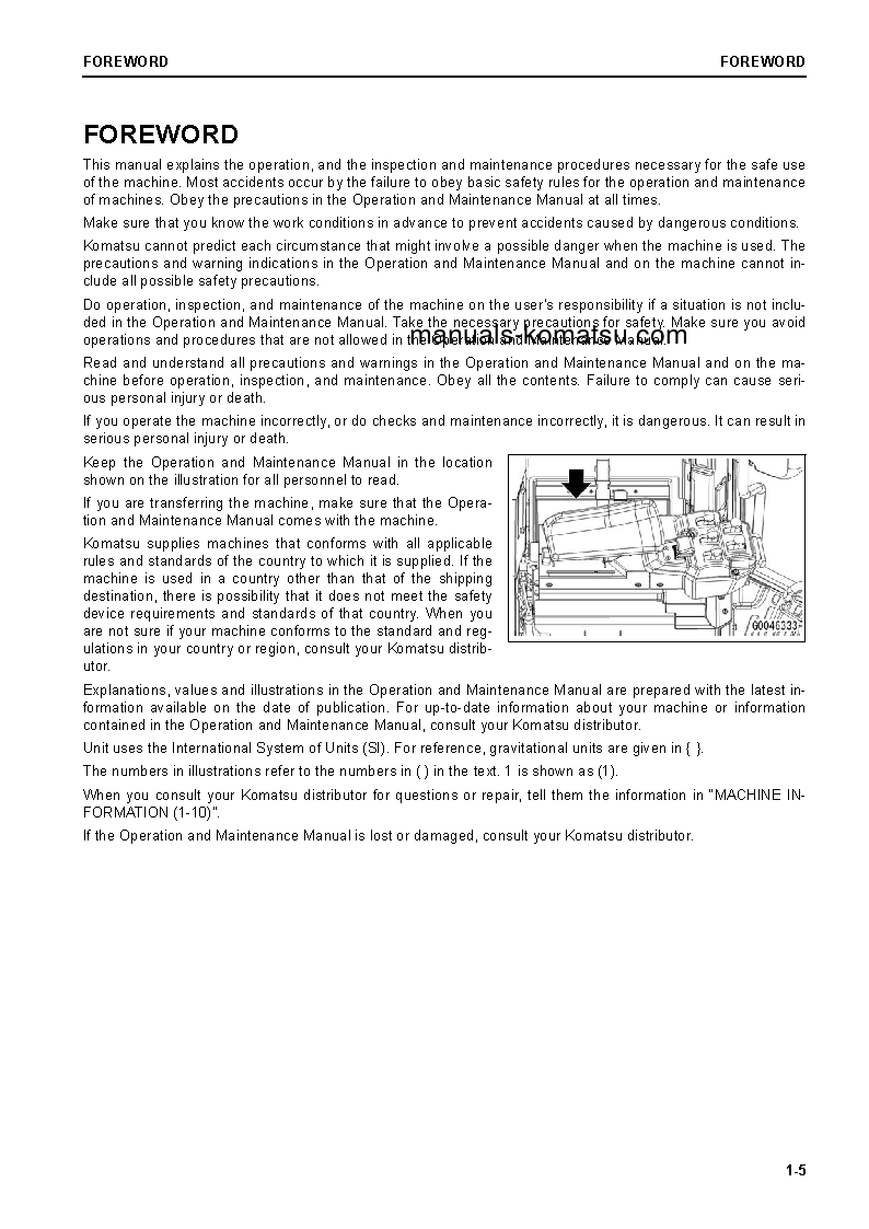 Protected: GD655-7(JPN)-FOR N. AMERICA S/N 65001-UP Operation manual (English)