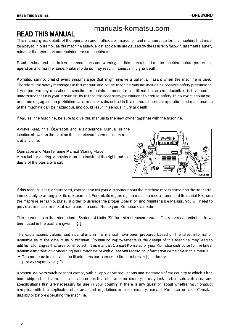 Protected: D85PX-15(JPN)-E0 S/N 13064-UP Operation manual (English)