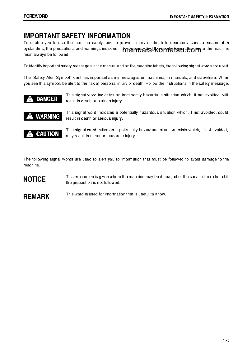 Protected: D85PX-15(JPN)-E0 S/N 13064-UP Operation manual (English)
