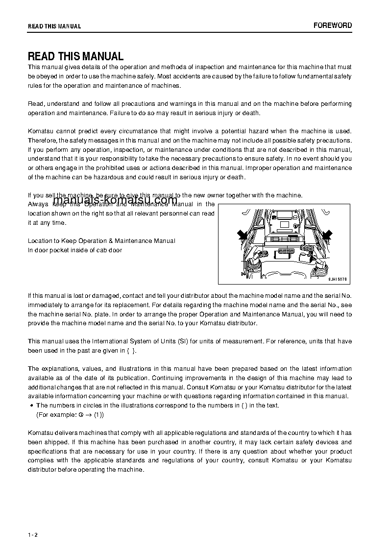 Protected: D375A-6(JPN) S/N 60534-UP Operation manual (English)