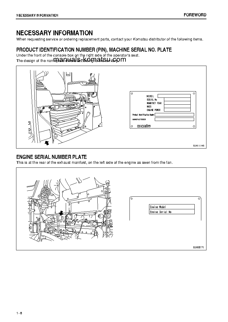 Protected: D375A-6(JPN)-ONE-WAY STEERING LEVER S/N 60534-UP Operation manual (English)