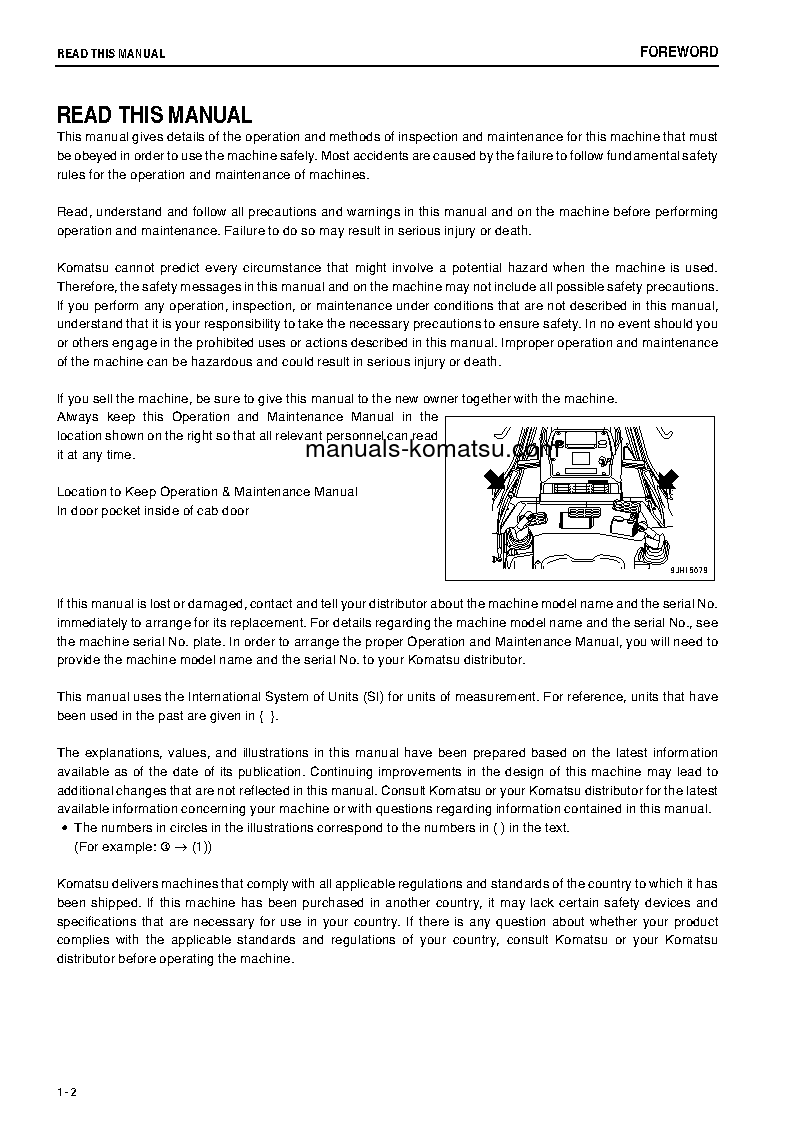Protected: D375A-6(JPN)-R S/N 65841-UP Operation manual (English)