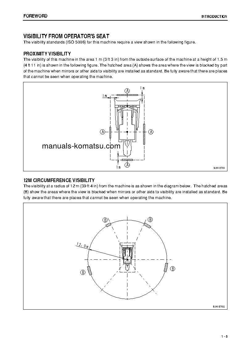 Protected: D475A-5(JPN)-E0, ONE-WAY STEERING LEVER S/N 30520-UP Operation manual (English)
