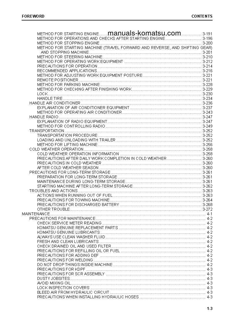 Protected: WA270-8(JPN) S/N 84545-UP Operation manual (English)